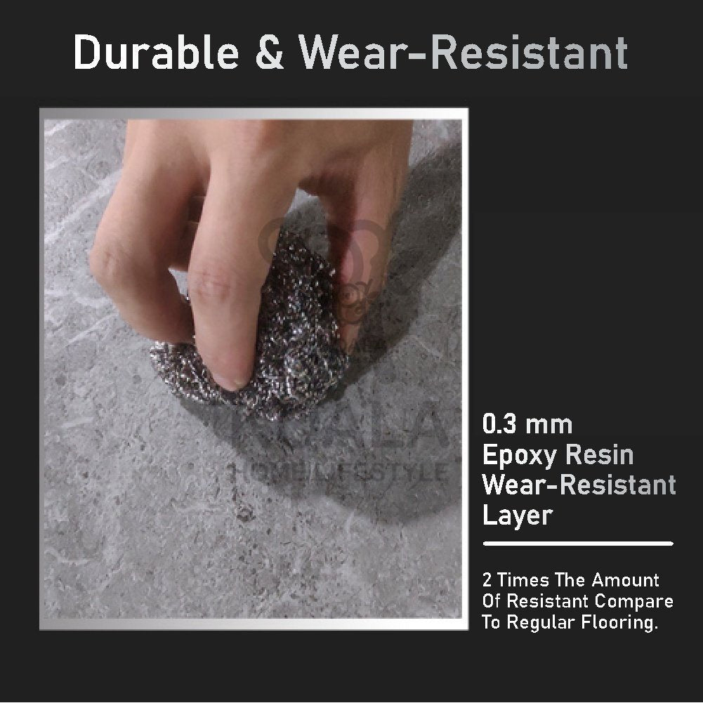 Koala Home SPC Flooring Wood Stone Floor Premium Strong Easy Click Lock Water Anti slip Resistant