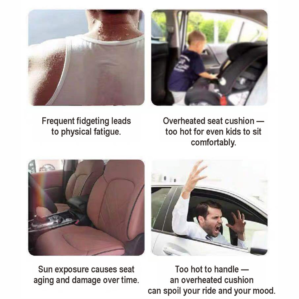 Koala Home Gel Seat Cushion / Lumbar Back Support / Chair & Car Cushion Pad / Egg Sitter