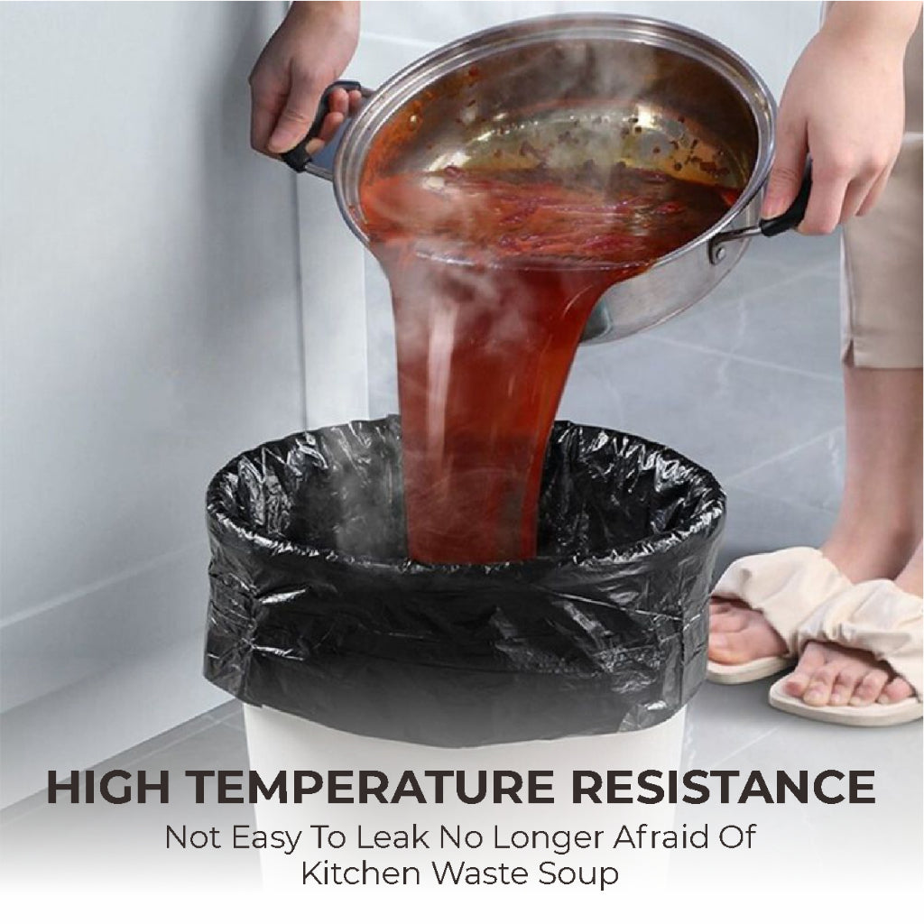 Koala Home Handle/Drawstring Garbage Bag Disposable Plastic Thickened Breakpoint Trash Bags Rubbish Waste Bag