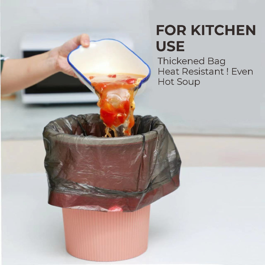 Koala Home Handle/Drawstring Garbage Bag Disposable Plastic Thickened Breakpoint Trash Bags Rubbish Waste Bag