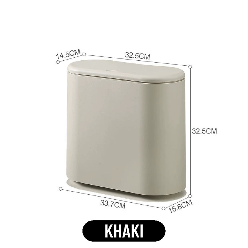 Koala Home Rubbish Bin-for Bathroom/Toilet/Kitchen/Living Room Slim Gap Trash Can