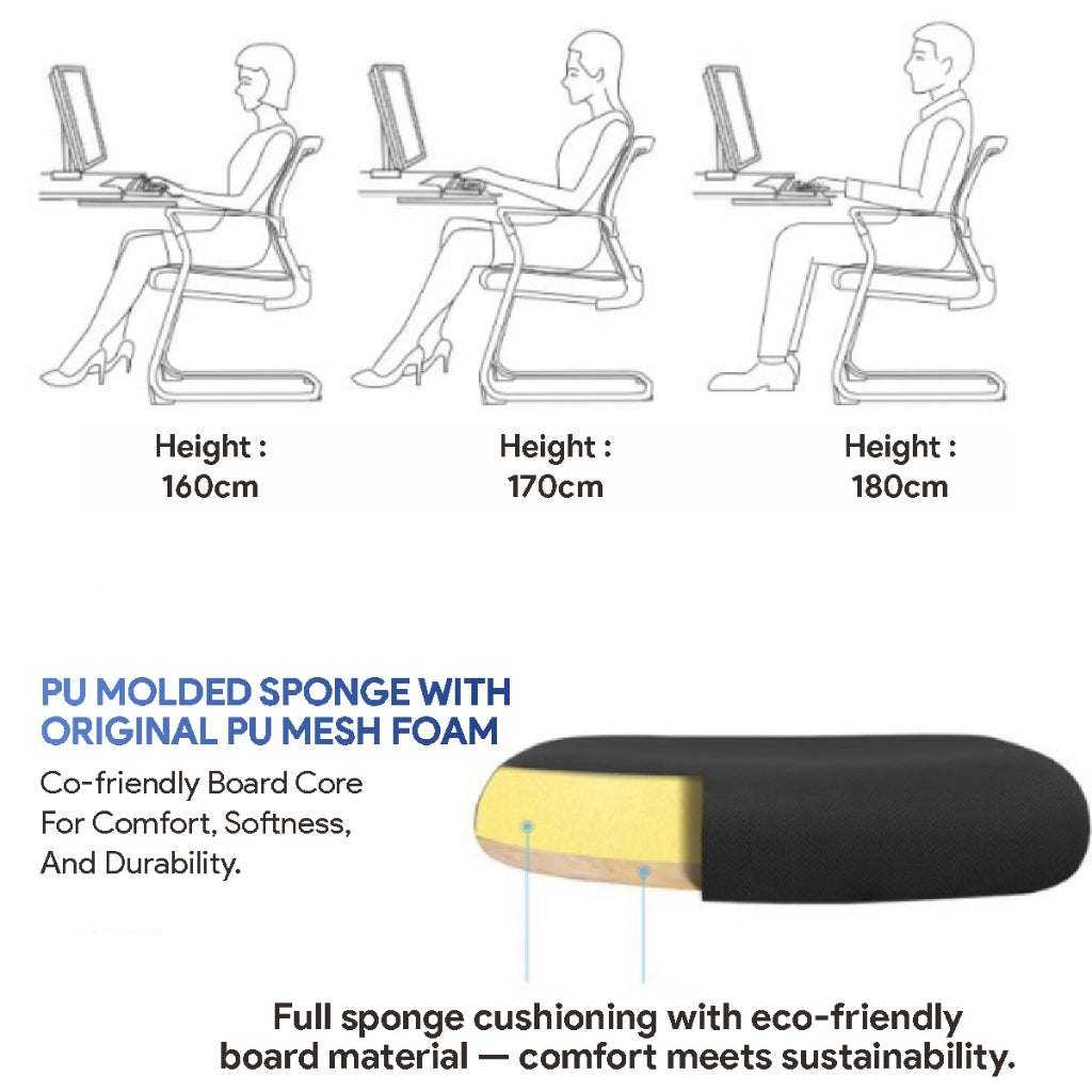 Koala Home Ergonomic Office Chair/ Gaming Chair/ Ergonomic Chair Mesh/ Study Chair