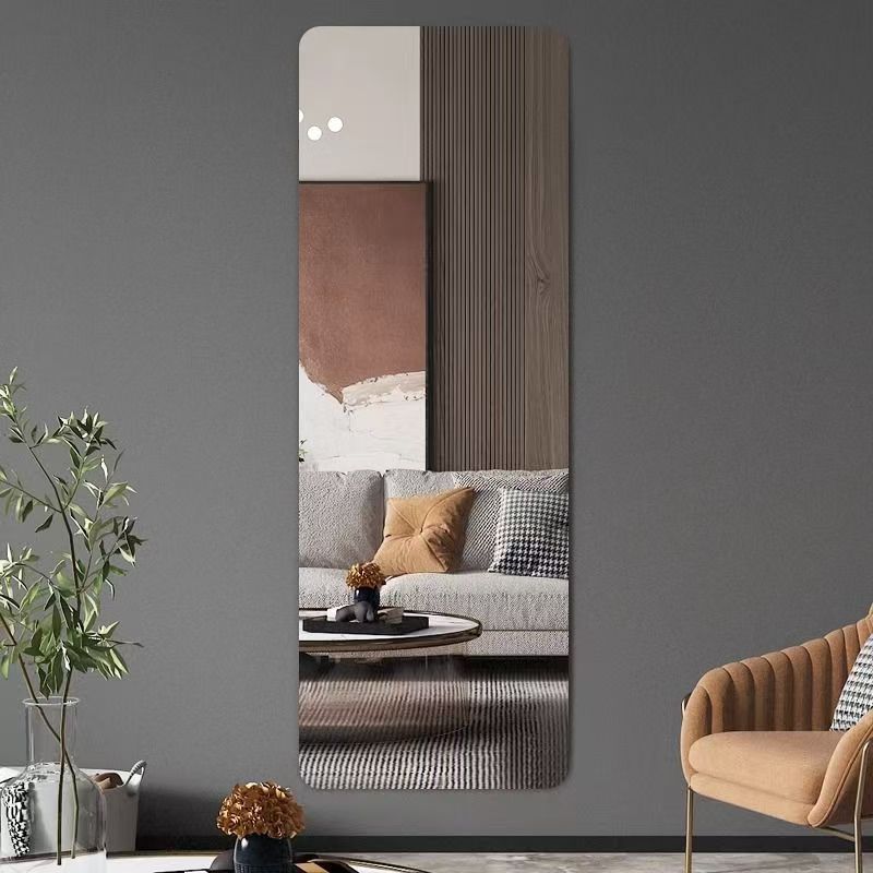 Koala Home HD Acrylic Soft Mirror - Shatterproof Full Body Mirror Self-Adhesive Non Perforated