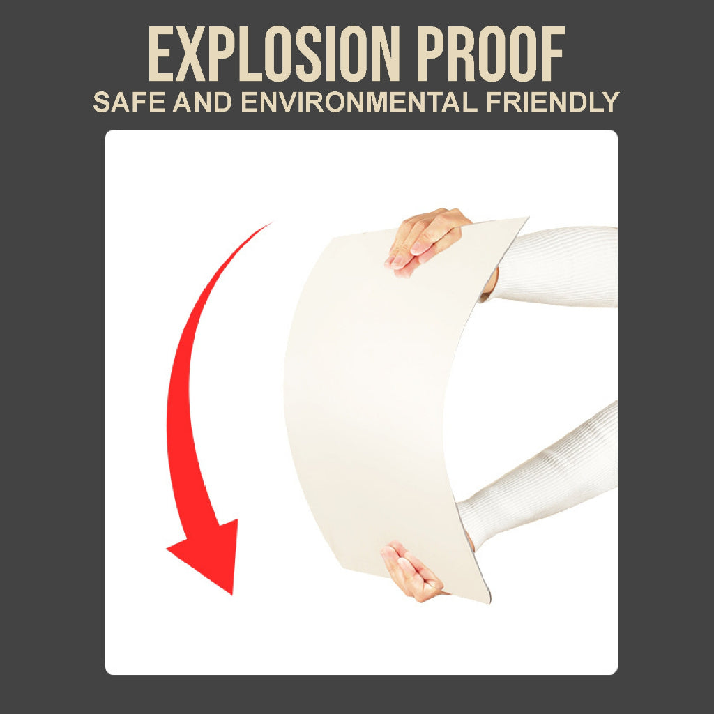 Koala Home HD Acrylic Soft Mirror - Shatterproof Full Body Mirror Self-Adhesive Non Perforated