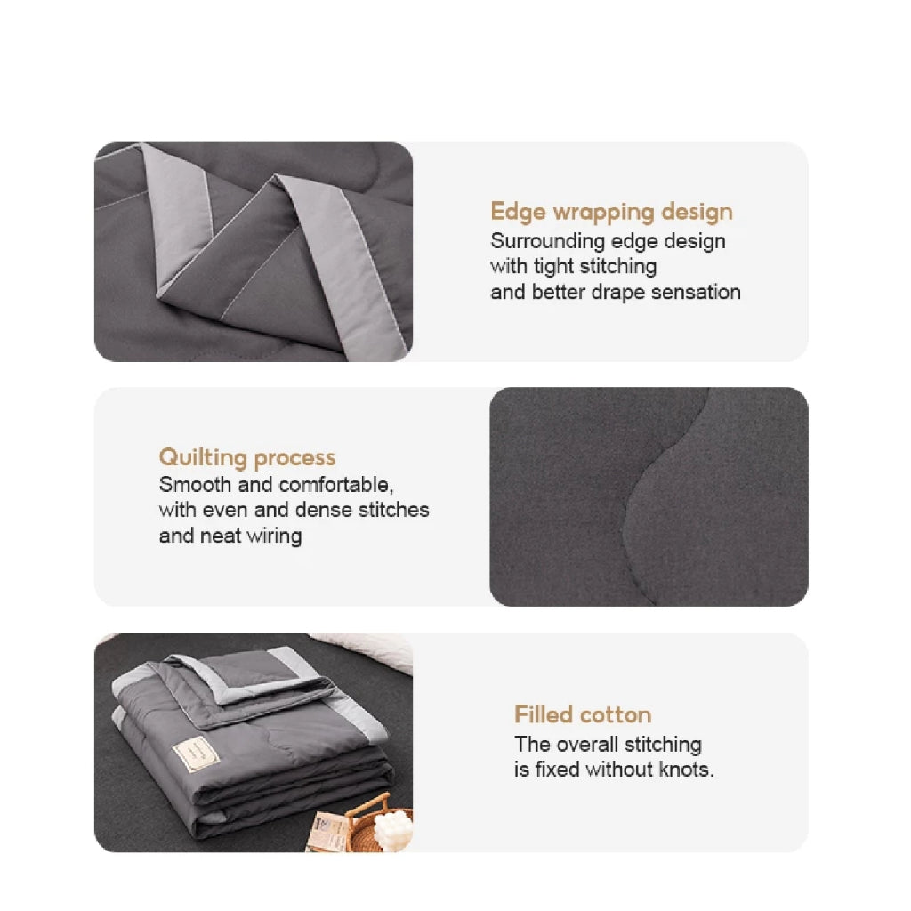 Koala Home Japanese Style Summer Blanket/ Soft Comforter Premium Cotton Blanket