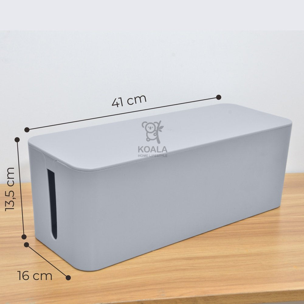 Koala Home Cable Management Box/Cable Organizer Box/Cable Storage Box/Wire Box Extension/Wire Organizer Box