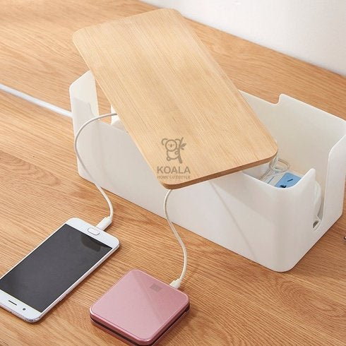 Koala Home Cable Management Box/Cable Organizer Box/Cable Storage Box/Wire Box Extension/Wire Organizer Box