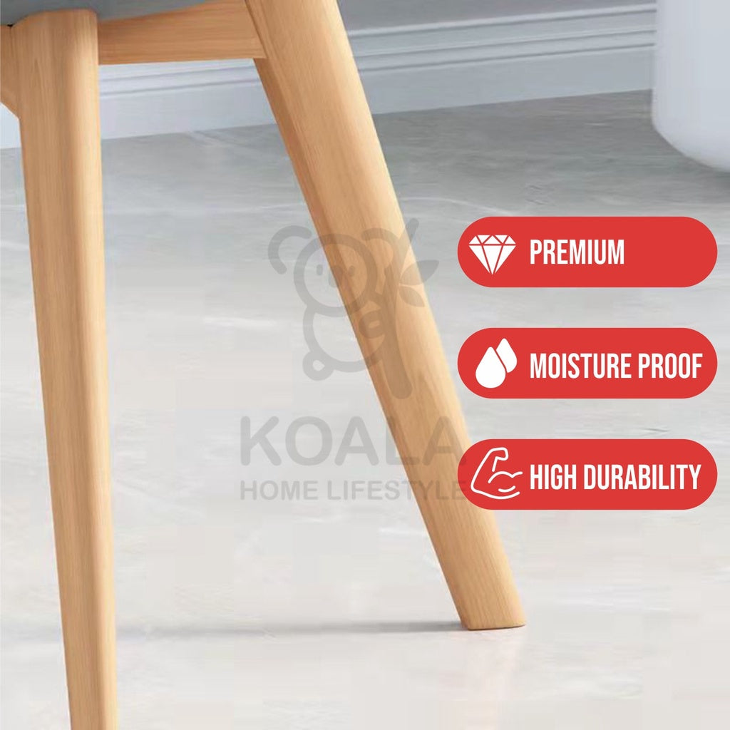 Koala Home Dining Chair/PU/Office Eames Chair Nordic Style Dining Chair/Leisure Coffee Chair, Hotel Stool Ergon