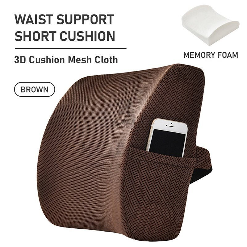 Koala Home Lumbar pillow/Seat Cushion / Lumbar Back Support/Memory Seat Cushion Gifts