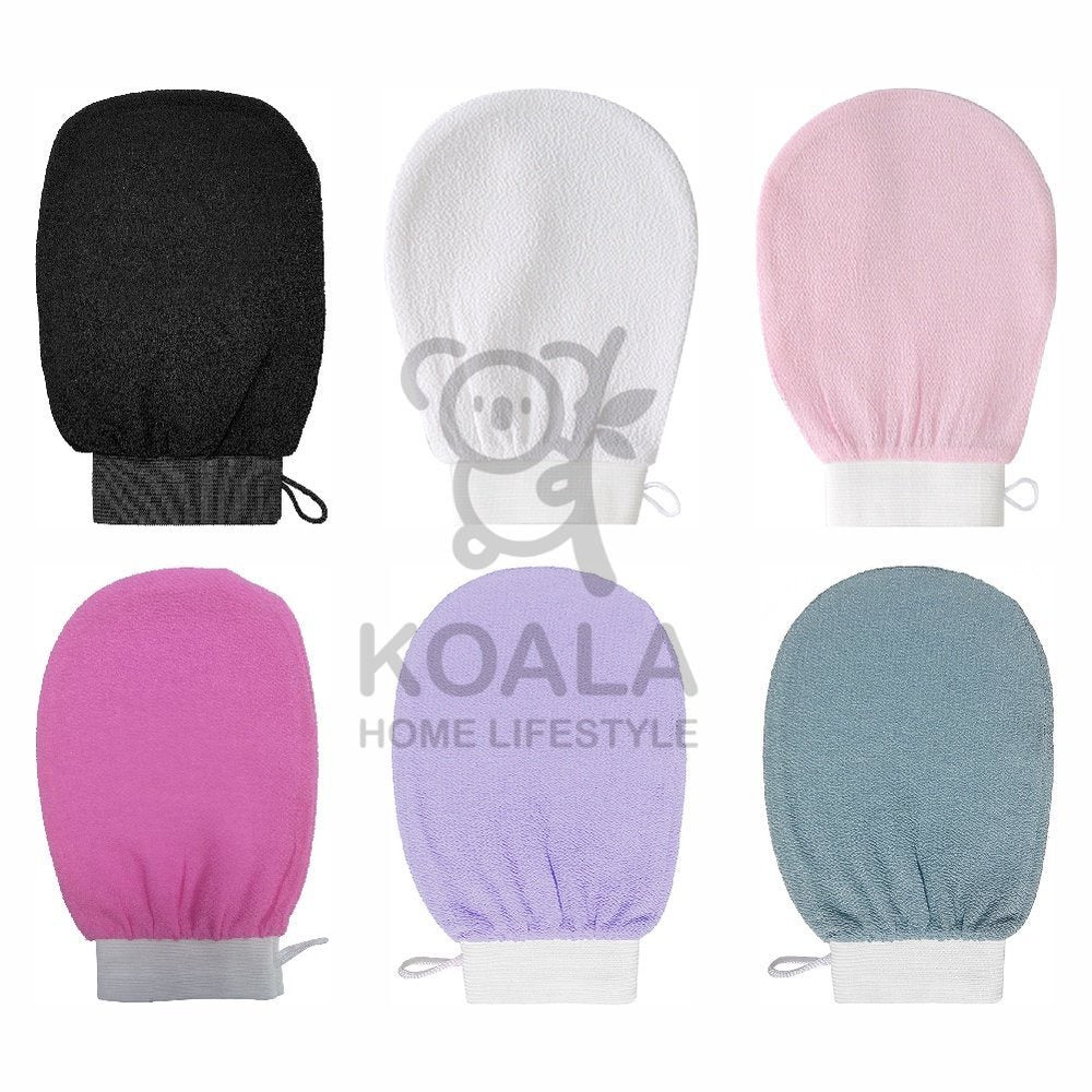 Koala Home Body Exfoliating Glove Bath Scrub Unisex Mitt