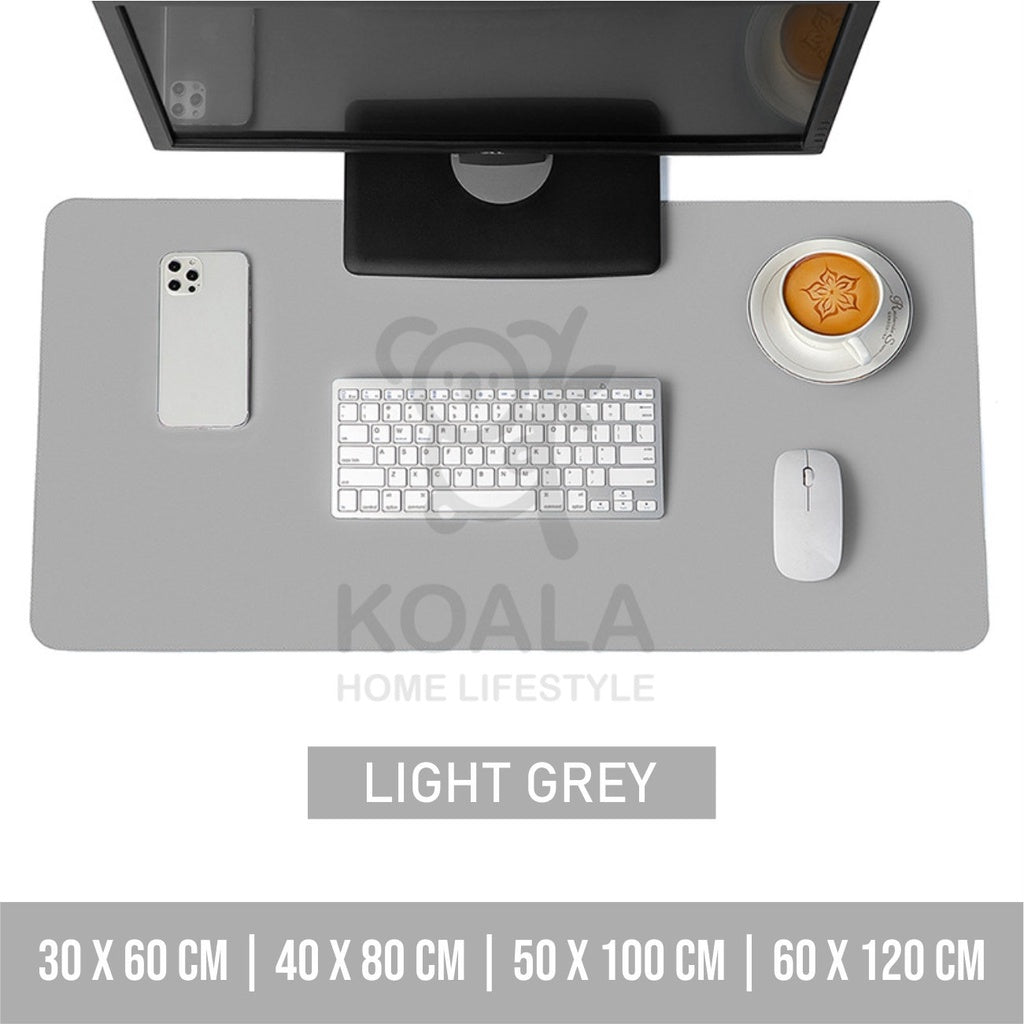 Koala Home Waterproof Leather Desk Mouse Pad - Large Desktop Table Mat Laptop Computer Keyboard Mousepad