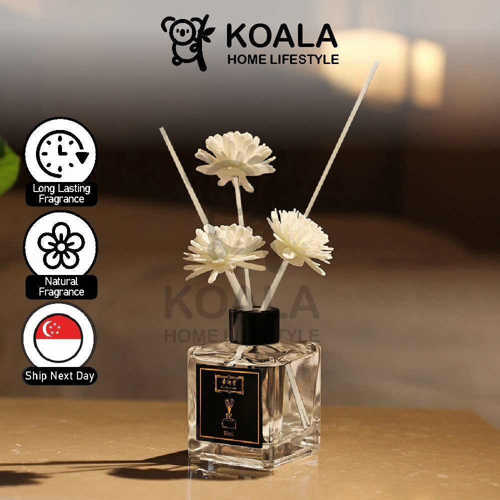 Koala Home Botanical Aromatherapy Essential Oil Air Freshener Scents Aroma Reed Diffuser Teacher's Day Gift