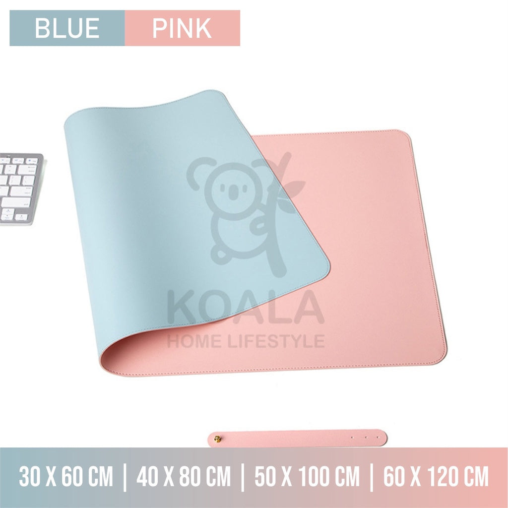 Koala Home Waterproof Leather Desk Mouse Pad - Large Desktop Table Mat Laptop Computer Keyboard Mousepad