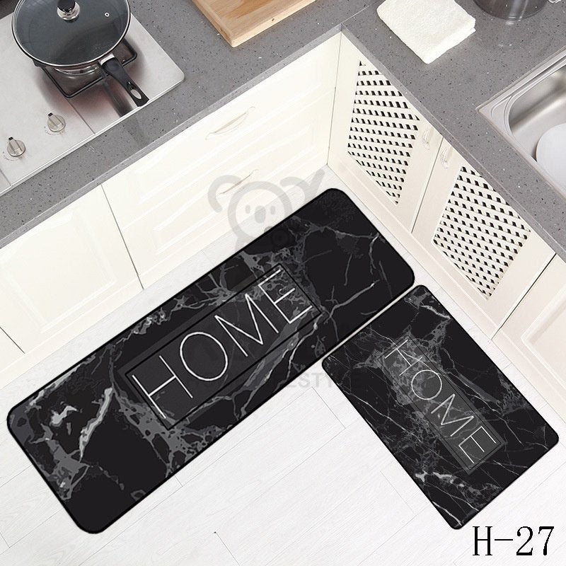 Koala Home Anti Slip Floor Mat Cartoon Geometric Nordic Carpet Bathroom/Living Room/ Kitchen/Door Mat