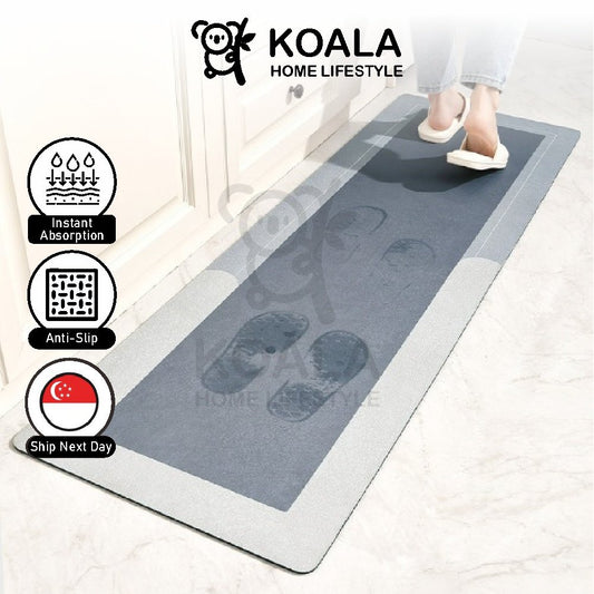 Koala Home Diatomite Mat Anti-Slip Absorbent Kitchen Soft Mat Floor Mat Oil Water Scratch Proof Quick Dry