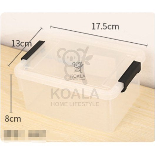 Koala Home Transparent Storage Box Organizer Stackable Container Waterproof 15L/40L/55L/80L/105L