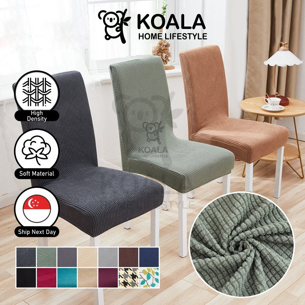 Koala Home Chair Cover/Dining Chair Cover Elastic/Chair Cover seat Cover/Chair Cover Elastic Spandex