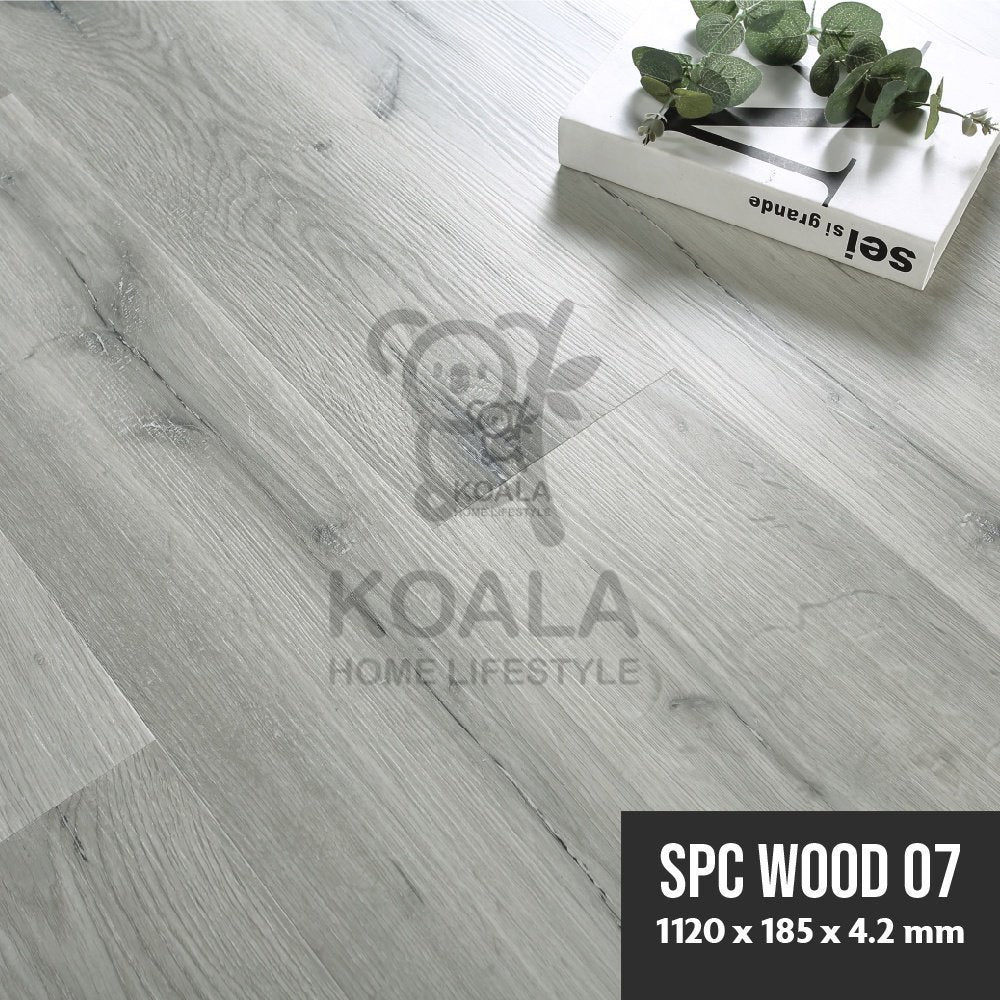 Koala Home SPC Flooring Wood Stone Floor Premium Strong Easy Click Lock Water Anti slip Resistant