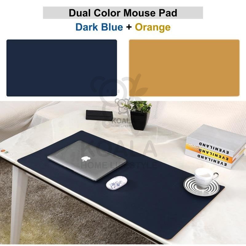 Koala Home Premium Leather Mousepad Mouse Pad/Desk Mat/Double Sided Office Gaming Gifts