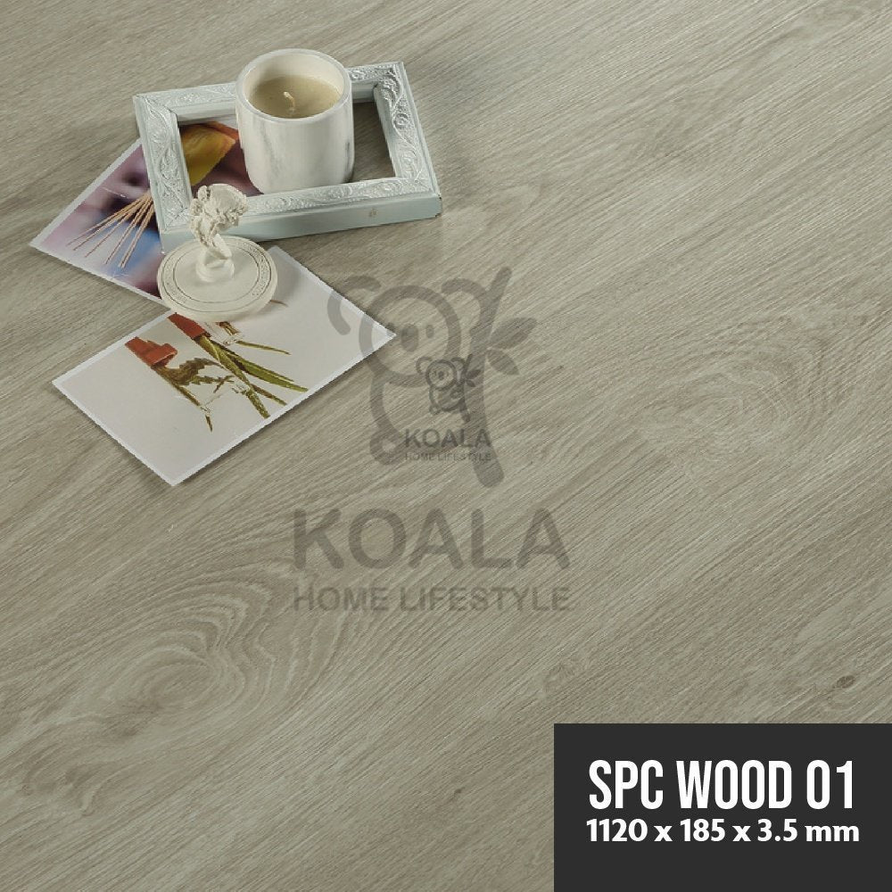 Koala Home SPC Flooring Wood Stone Floor Premium Strong Easy Click Lock Water Anti slip Resistant