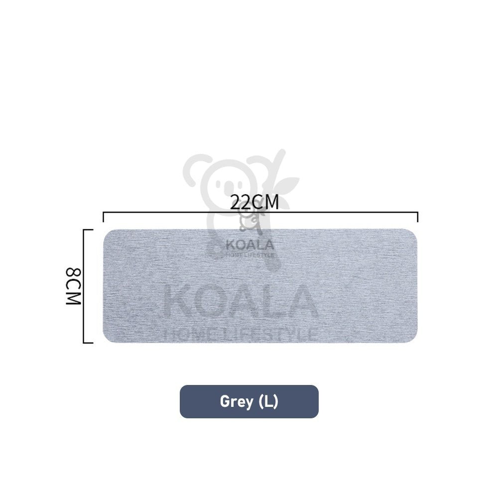 Koala Home Diatomite Mat for Kitchen Sink/Dishes Drying Mat/Bathroom Sink/Toothbrush Cup Coaster/Quick Dry