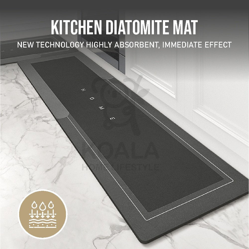 Koala Home Diatomite Mat Anti-Slip Absorbent Kitchen Soft Mat Floor Mat Oil Water Scratch Proof Quick Dry