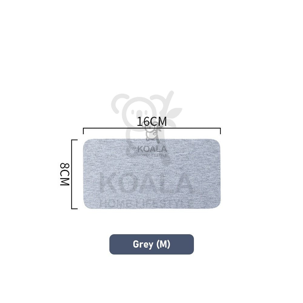 Koala Home Diatomite Mat for Kitchen Sink/Dishes Drying Mat/Bathroom Sink/Toothbrush Cup Coaster/Quick Dry