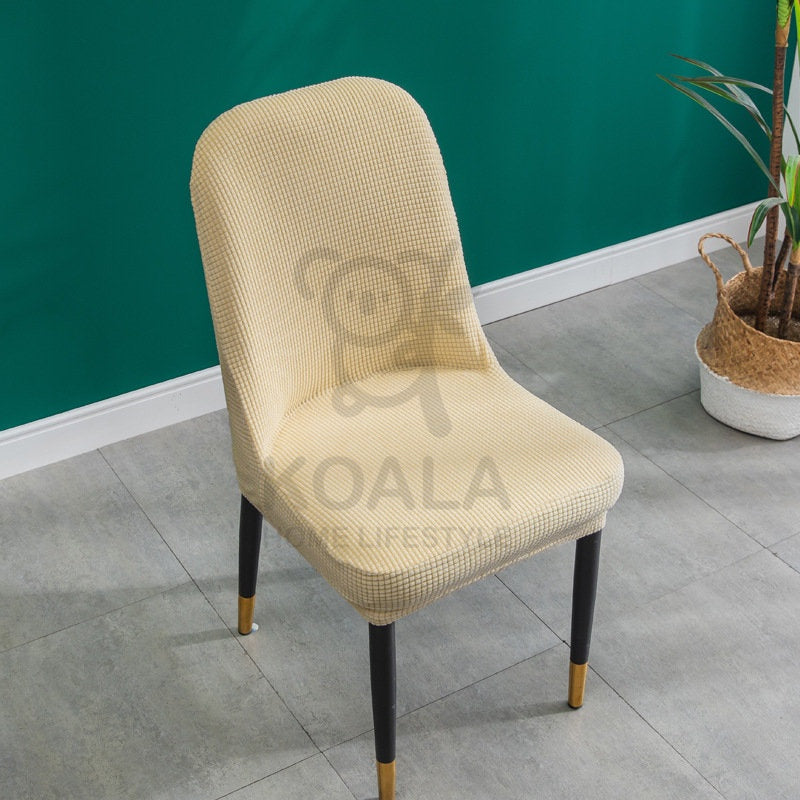 Koala Home Dining Chair Cover/General Chair Cover/Seat Cover/Semi-Round Chair Cover/Elastic Chair Covers