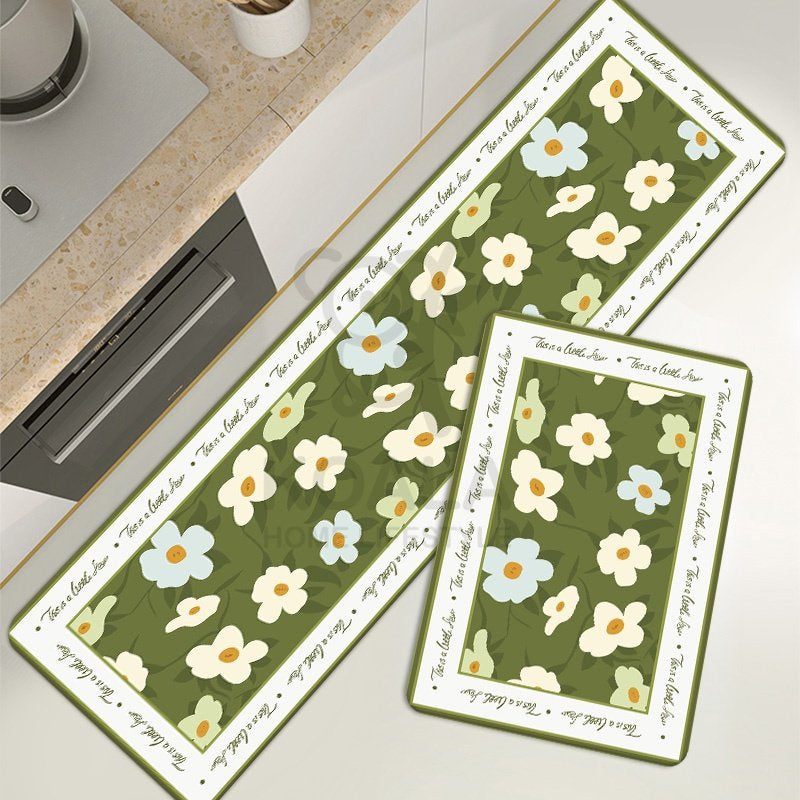 Koala Home Diatomite Mat Anti-Slip Absorbent Kitchen Soft Mat Floor Mat Oil Water Scratch Proof Quick Dry