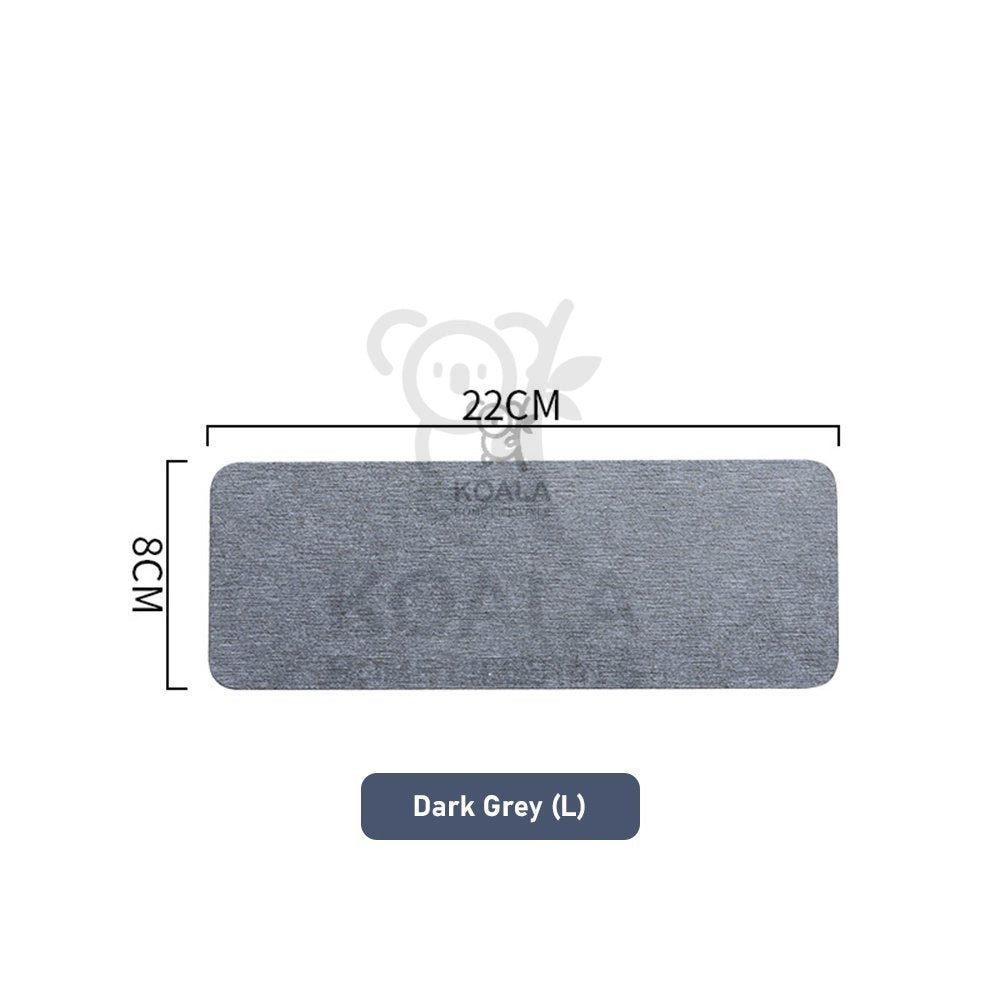 Koala Home Diatomite Mat for Kitchen Sink/Dishes Drying Mat/Bathroom Sink/Toothbrush Cup Coaster/Quick Dry