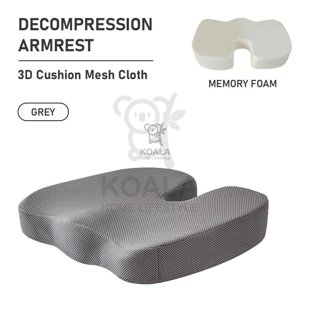 Koala Home Lumbar pillow/Seat Cushion / Lumbar Back Support/Memory Seat Cushion Gifts