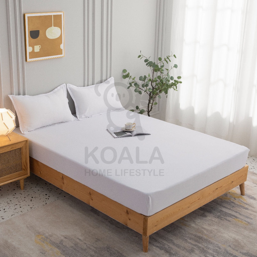 Koala Home 100% Waterproof Mattress Protector Waterproof Bedsheet Single Kids Baby Anti BacterialSheet Bed Cover