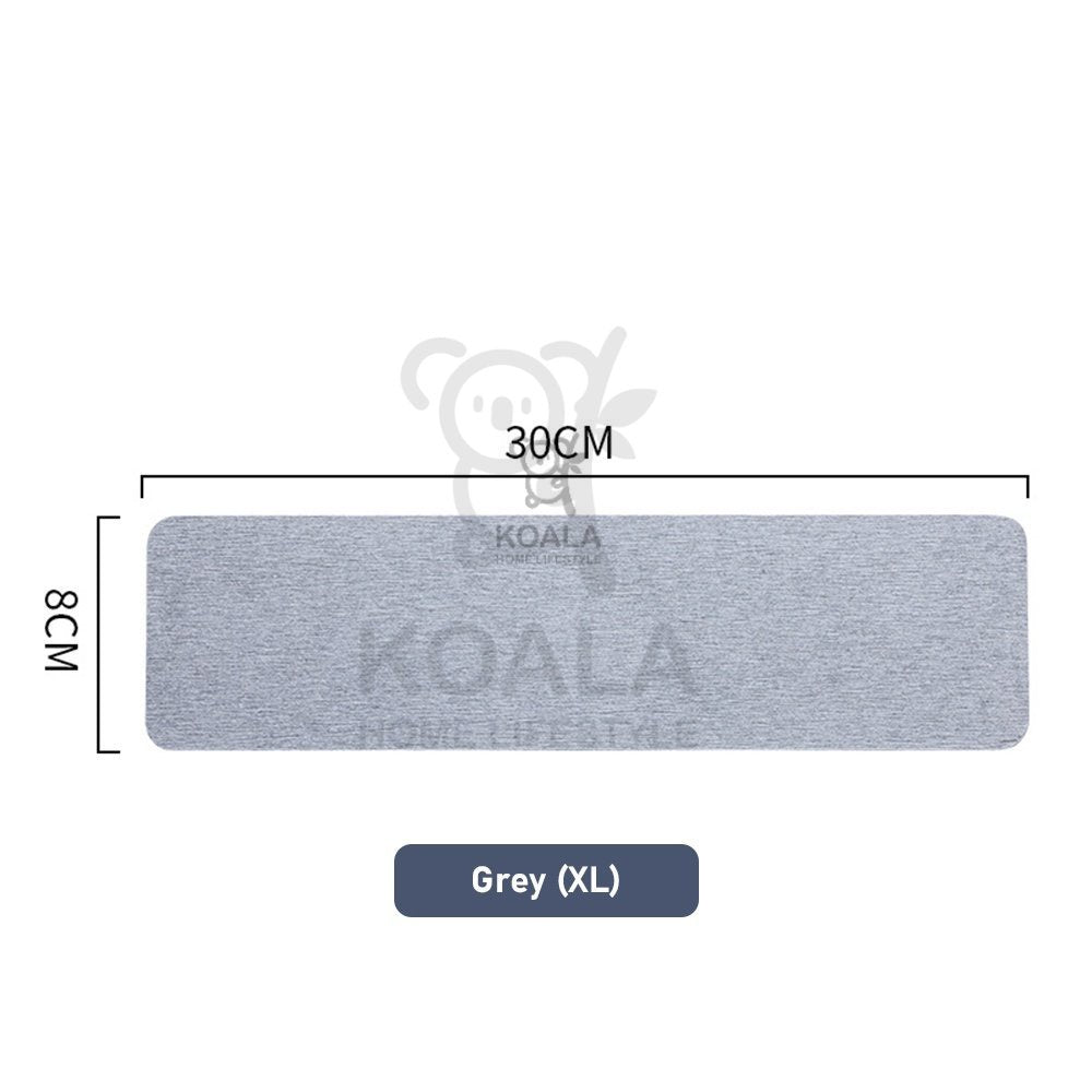 Koala Home Diatomite Mat for Kitchen Sink/Dishes Drying Mat/Bathroom Sink/Toothbrush Cup Coaster/Quick Dry