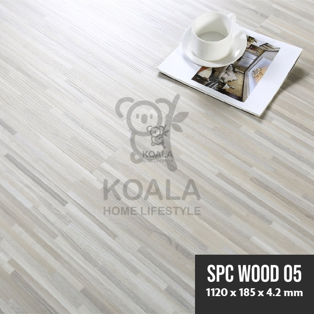 Koala Home SPC Flooring Wood Stone Floor Premium Strong Easy Click Lock Water Anti slip Resistant