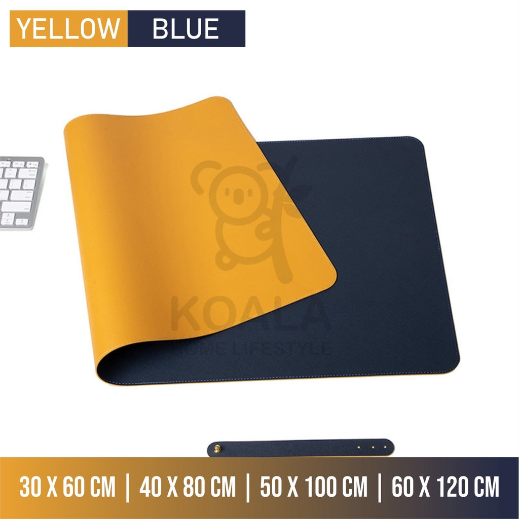 Koala Home Waterproof Leather Desk Mouse Pad - Large Desktop Table Mat Laptop Computer Keyboard Mousepad