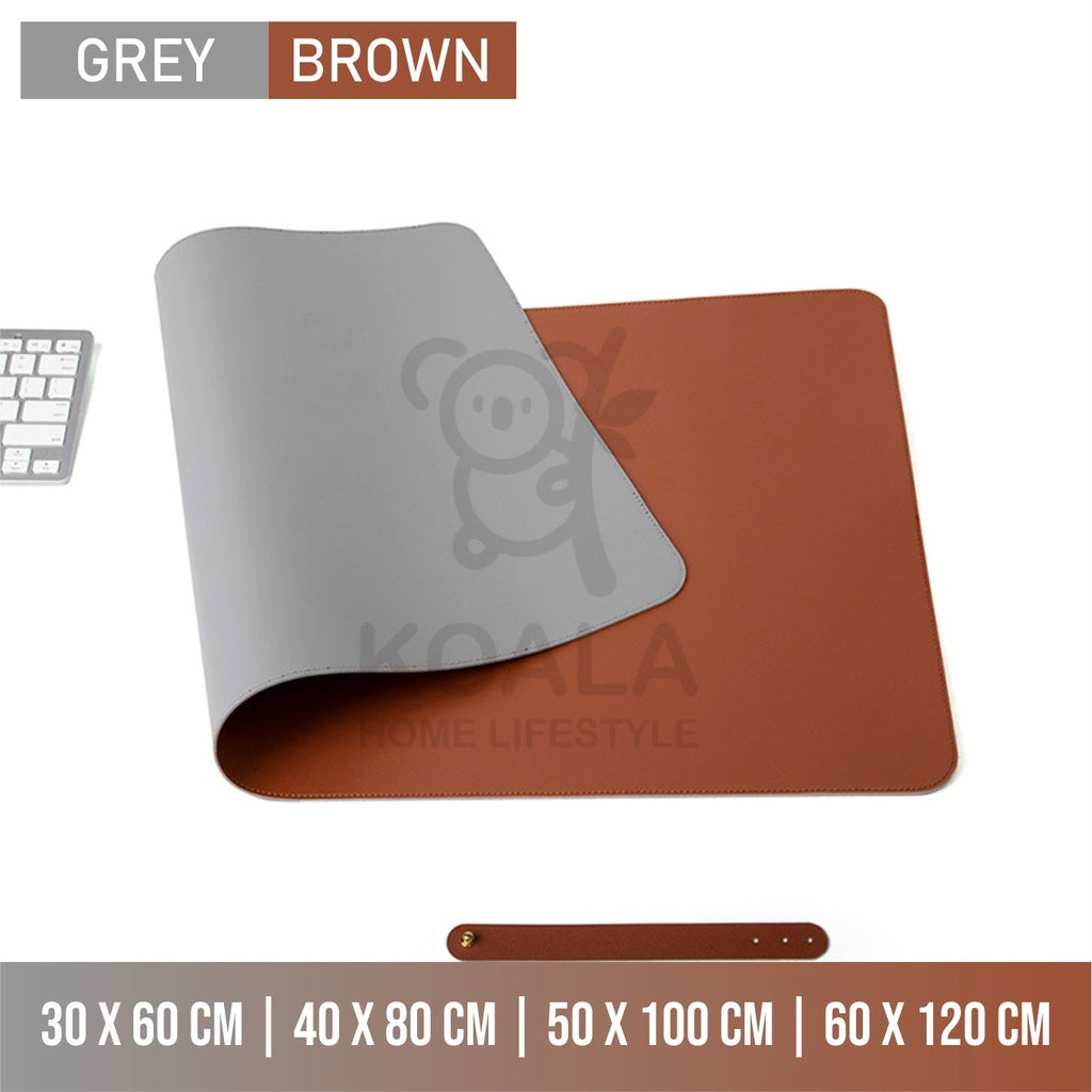 Koala Home Waterproof Leather Desk Mouse Pad - Large Desktop Table Mat Laptop Computer Keyboard Mousepad