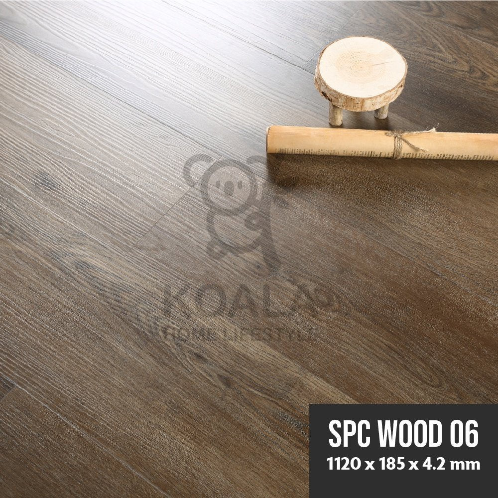 Koala Home SPC Flooring Wood Stone Floor Premium Strong Easy Click Lock Water Anti slip Resistant