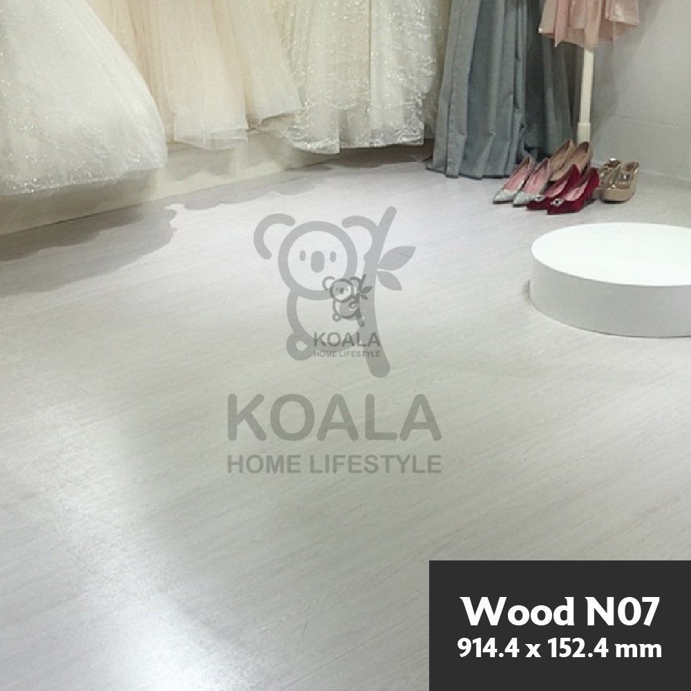 Koala Home Vinyl Flooring PVC Sticker Waterproof Self Adhesive Wooden Marble Design DIY Flooring Tiles