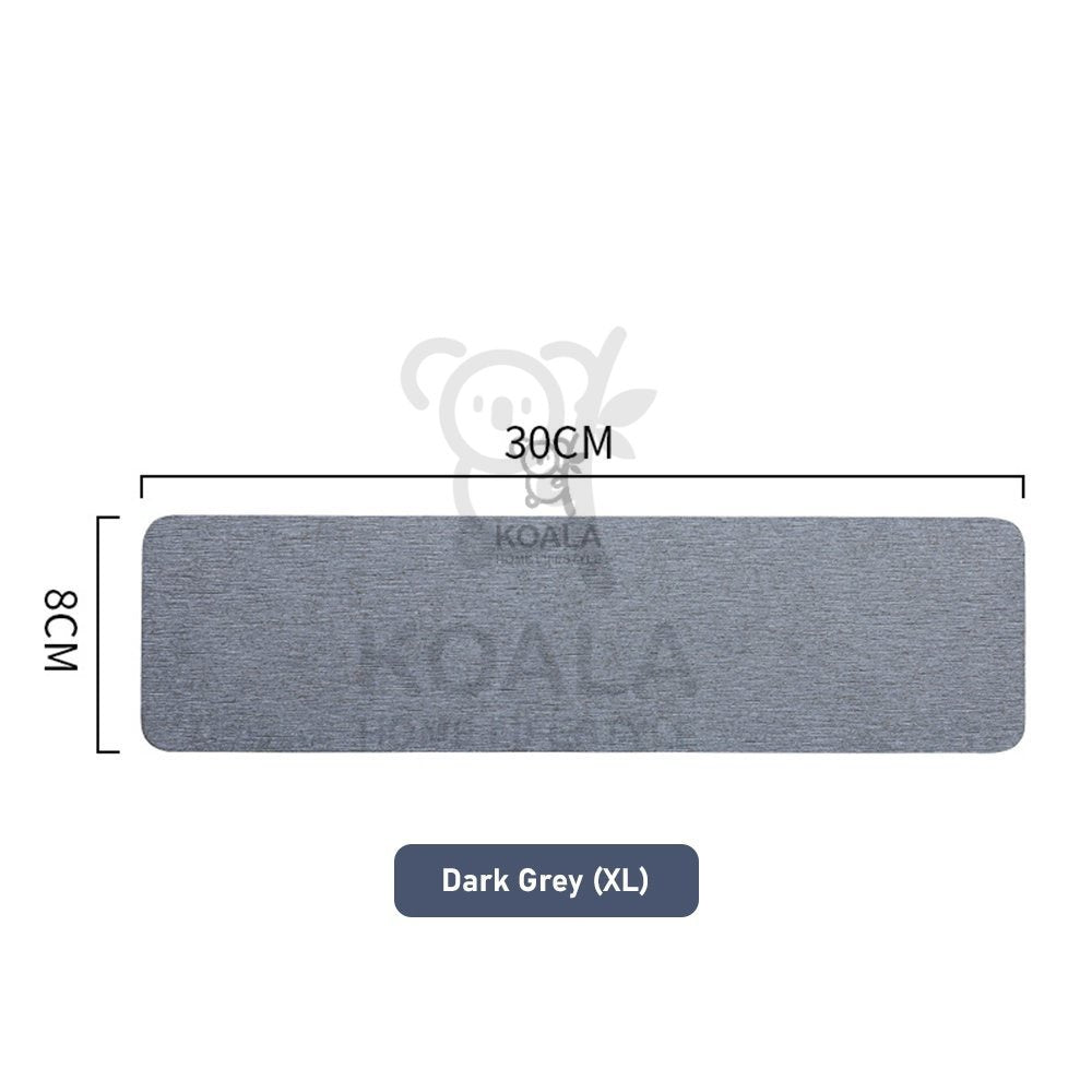 Koala Home Diatomite Mat for Kitchen Sink/Dishes Drying Mat/Bathroom Sink/Toothbrush Cup Coaster/Quick Dry