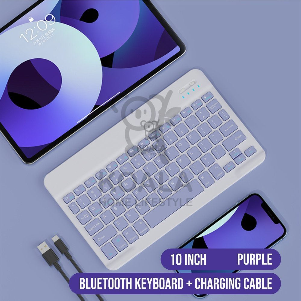 Koala Home Wireless Bluetooth Keyboard  Mouse Set mute Set Rechargeable Compatible with Phone/Tablet/iPad