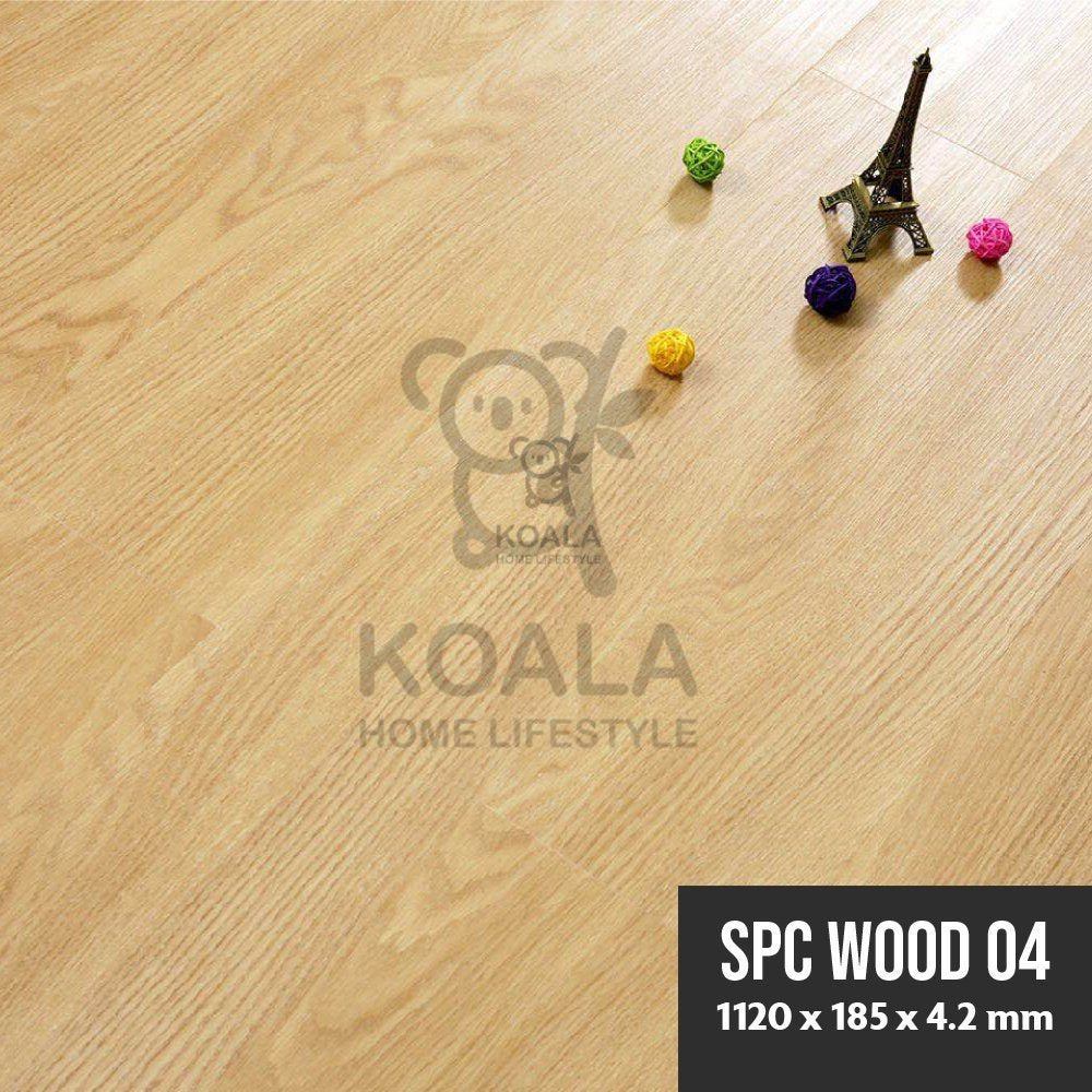 Koala Home SPC Flooring Wood Stone Floor Premium Strong Easy Click Lock Water Anti slip Resistant