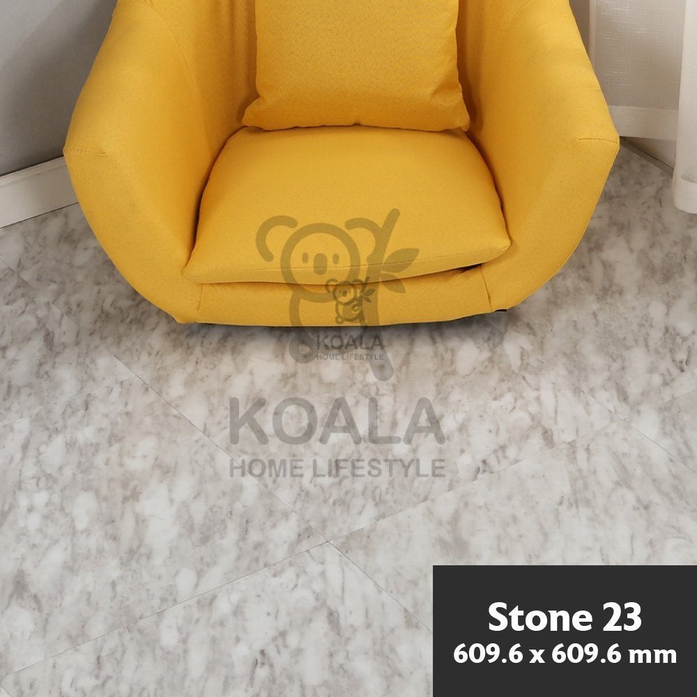 Koala Home Vinyl Flooring PVC Sticker Waterproof Self Adhesive Wooden Marble Design DIY Flooring Tiles