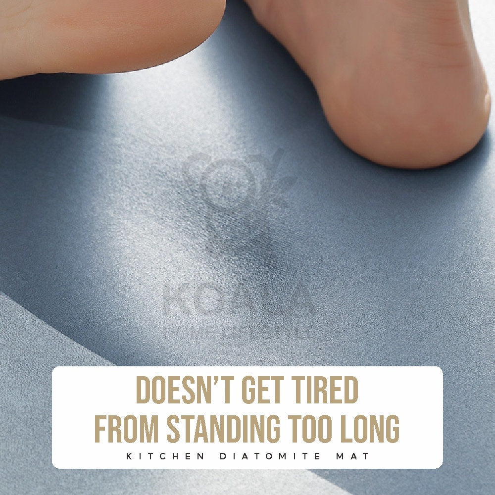 Koala Home Diatomite Anti-Slip Absorbent Kitchen Soft Mat Floor Mat Oil Water Scratch Proof Quick Dry