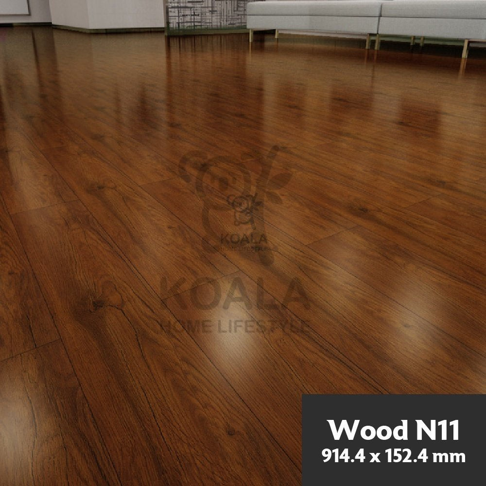 Koala Home Vinyl Flooring PVC Sticker Waterproof Self Adhesive Wooden Marble Design DIY Flooring Tiles