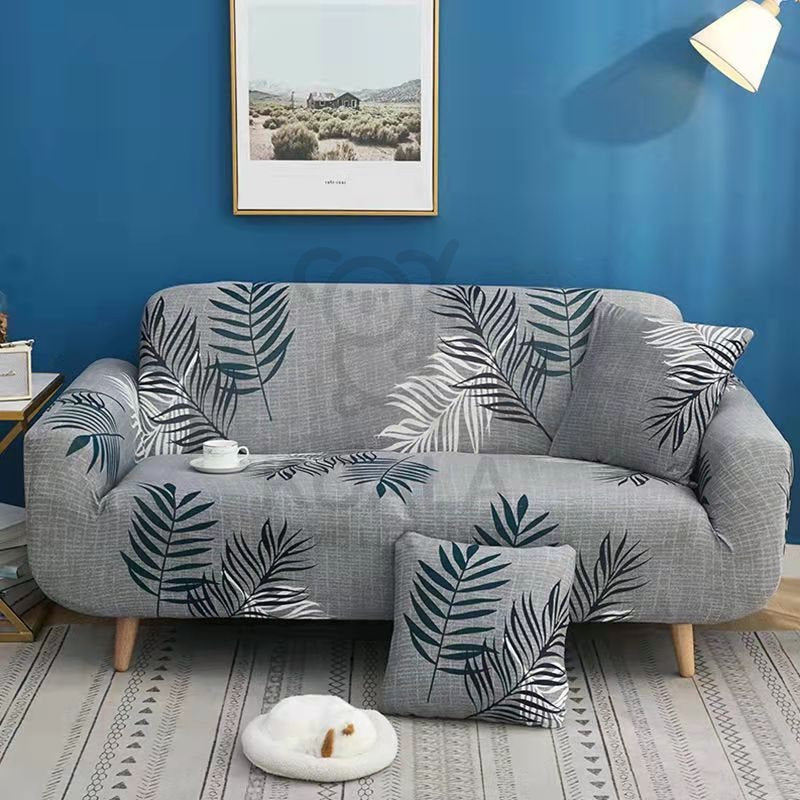 Koala Home Sofa Covers 1/2/3/4 Seater Patterned Protector Sofa Cover L Shape Cover