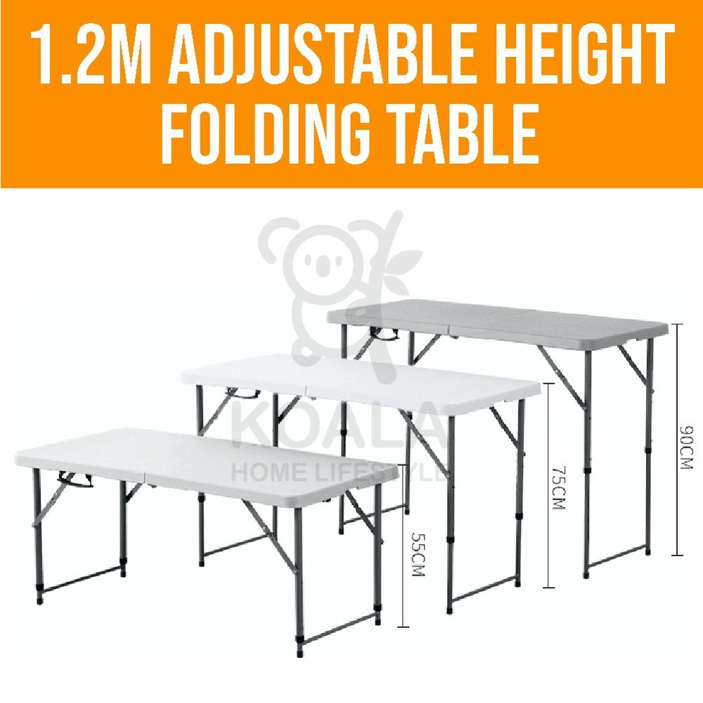 Koala Home Portable Foldable Table Travel Outdoor Folding Table Dinning Table Tables Study Table Desk