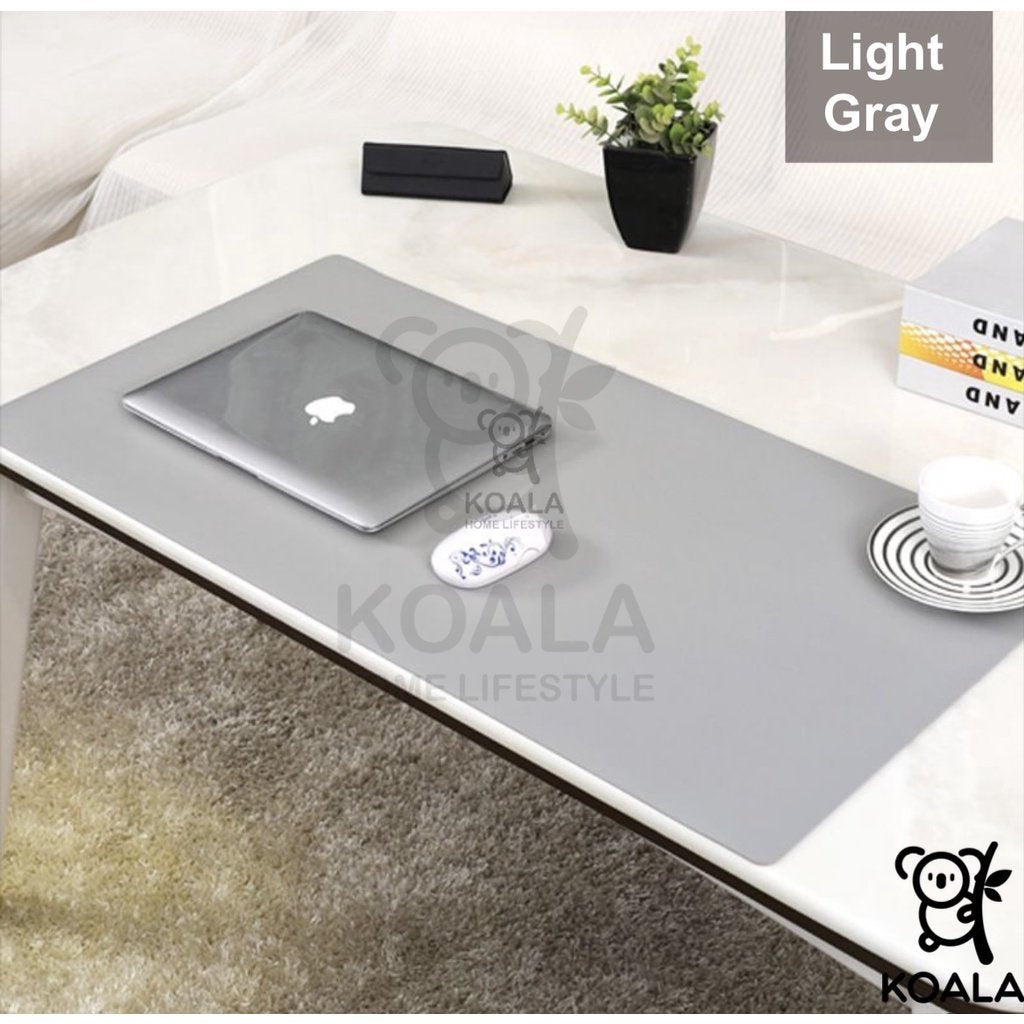 Koala Home Premium Leather Mousepad Mouse Pad/Desk Mat/Double Sided Office Gaming Gifts