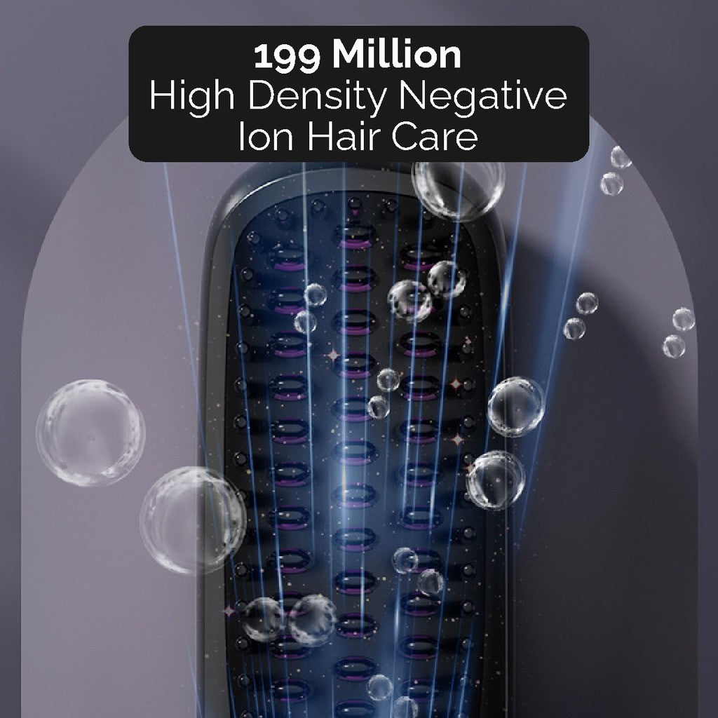 Koala Home Mini Hair Straightener/Hair Comb Straightener Comb Curler/ Wireless Hair Straightener WitNegative Ion