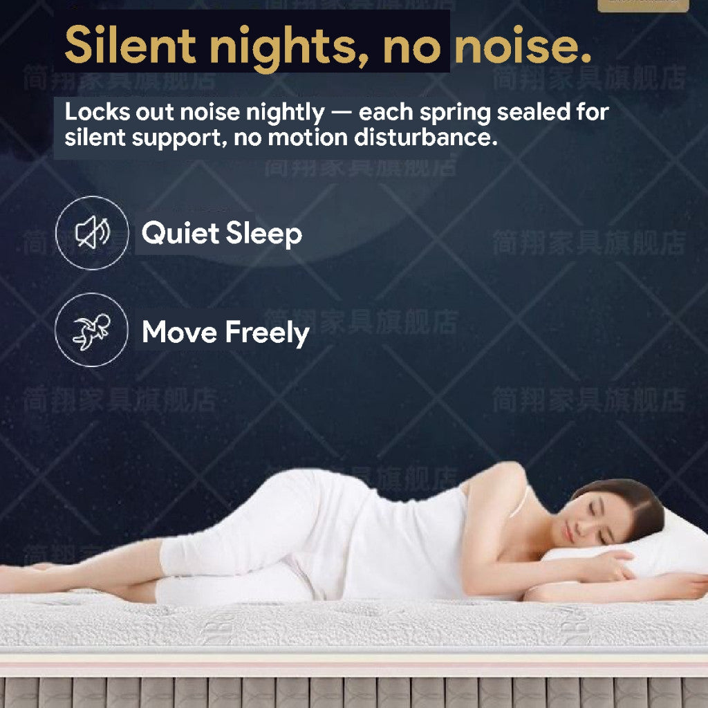 Koala Home Mattress memory 30cm foam mattress latex independent silent pocket spring