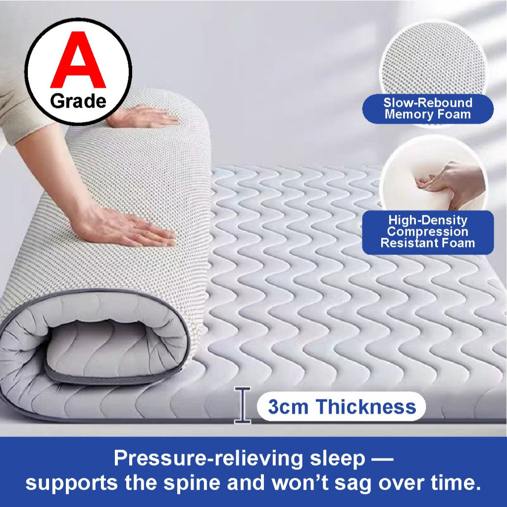 Koala Home Latex mattress/foldable mattress / Mattress Japanese Single Queen King Foldable Antibacterial
